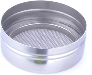 Stainless Steel Dusting Tube for Cocoa Powder Spice Containers Organic Cacao Squeeze Sauce Bottles Condiment Container
