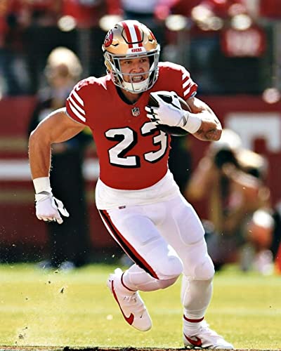 fotos4you Christian McCaffrey 8 x 10 / 8x10 Glossy Photo Picture Image