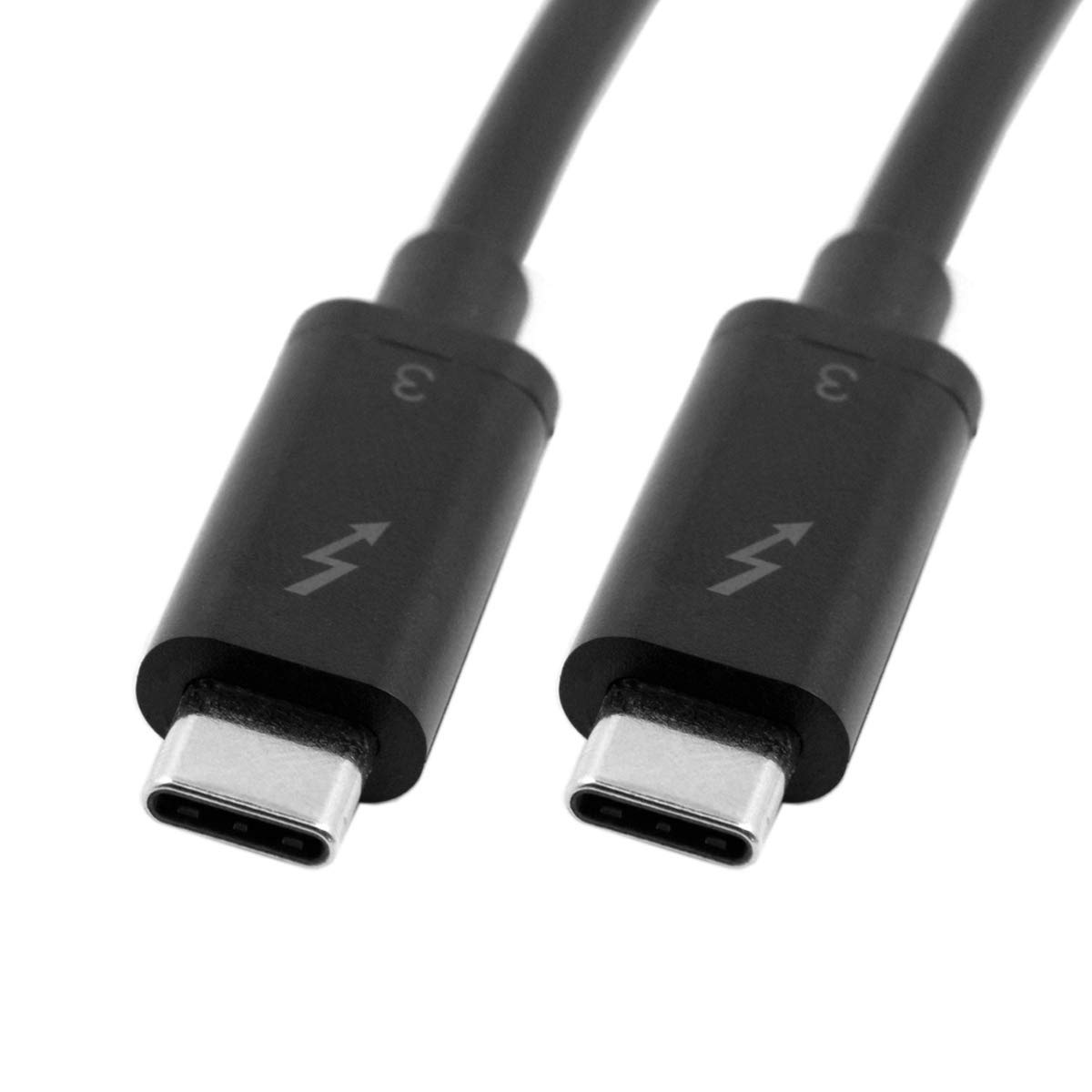 cablecc USB4 Type-C TB3 Male to TB3 Male 40Gbps USB-C Thunder USB4.0 100W 8K 60hz Cable for Laptop Phone 50cm image 3 of 6 B07XJWCJCM