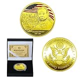 1861,Abraham Lincoln,Pièce Commémorative,Collection,Guerre De Sécession,Génial,Président Américain,Exquis,Haute Qualité,Oeuvre D'Art,Doré Monnaie De Décision/A/Rond