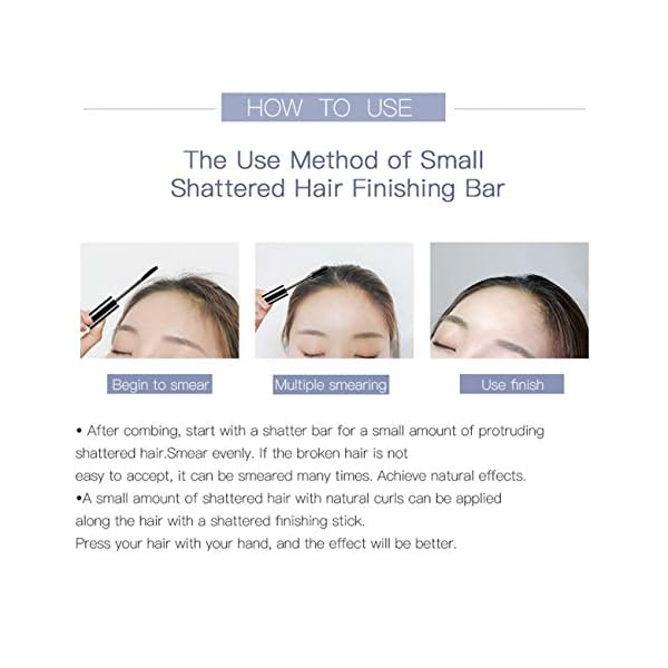 Hair-Finishing-Stick-Small-Broken-Hairs-Finishing-Cream-Hair-Styling-Wax-Stick-Hair-Gel-for-Kids-Woman-Man-Moisturizing-and-Shiny-on-Party-Wedding-Award-Interview Hair Finishing Stick, Small Broken Hairs Finishing Cream Hair Styling Wax Stick Hair Gel for Kids, Woman, Man, Moisturizing and Shiny on Party, Wedding, Award, Interview