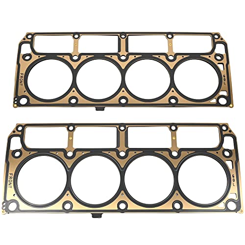 Image of Michigan Motorsports LS2 6.0L MLS Head Gaskets - 4.020 inch Bore - Multi-Layer Steel - Fits LS2 LQ4 LQ9 L76 L77 LY6 L96 LFA LZ1 - Replaces GM 12589227 - Pair