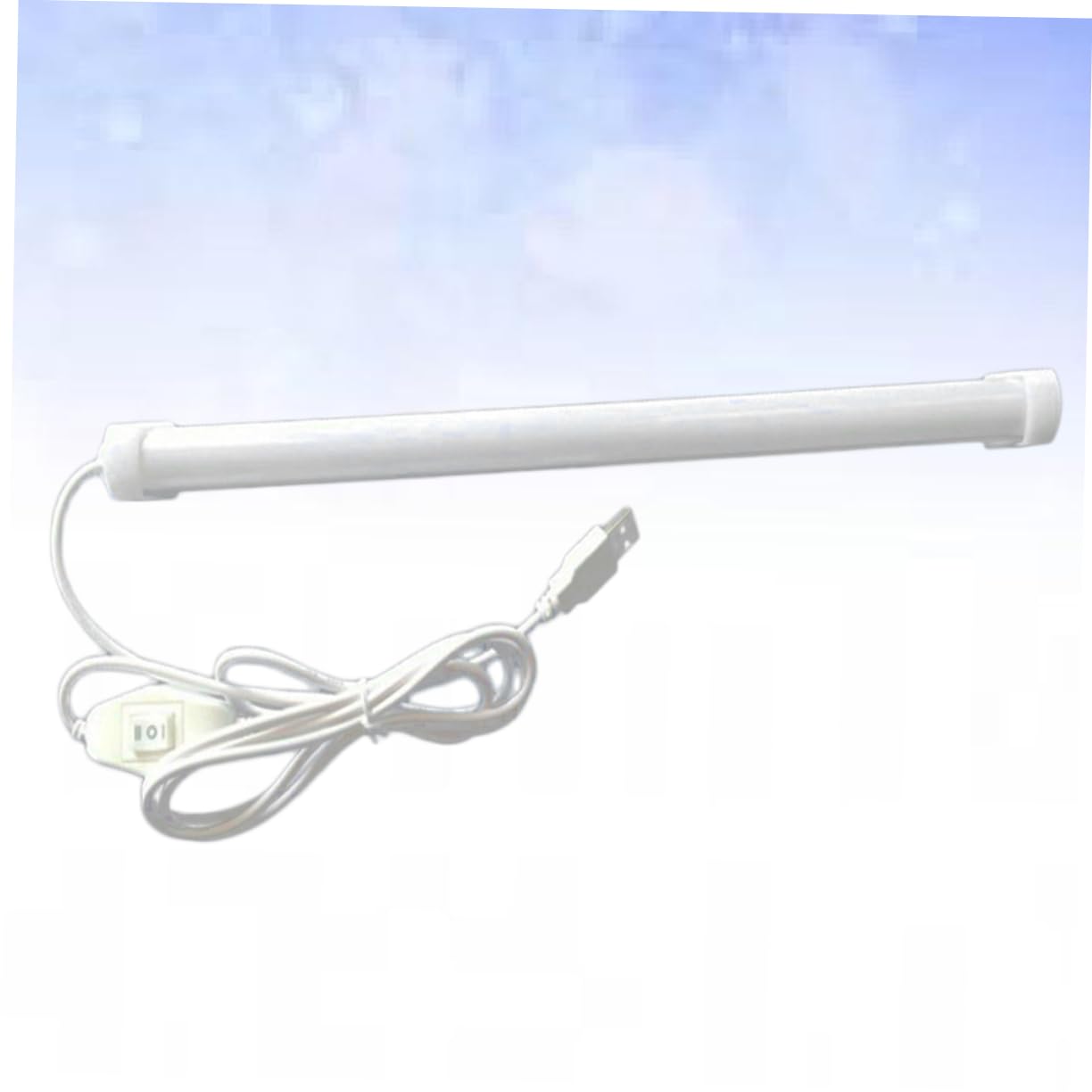 DIYEAH 5v USB Table Lamp for Reading White Compact Design for Bedside and Desk Use Energy Efficient Led Emergency Light