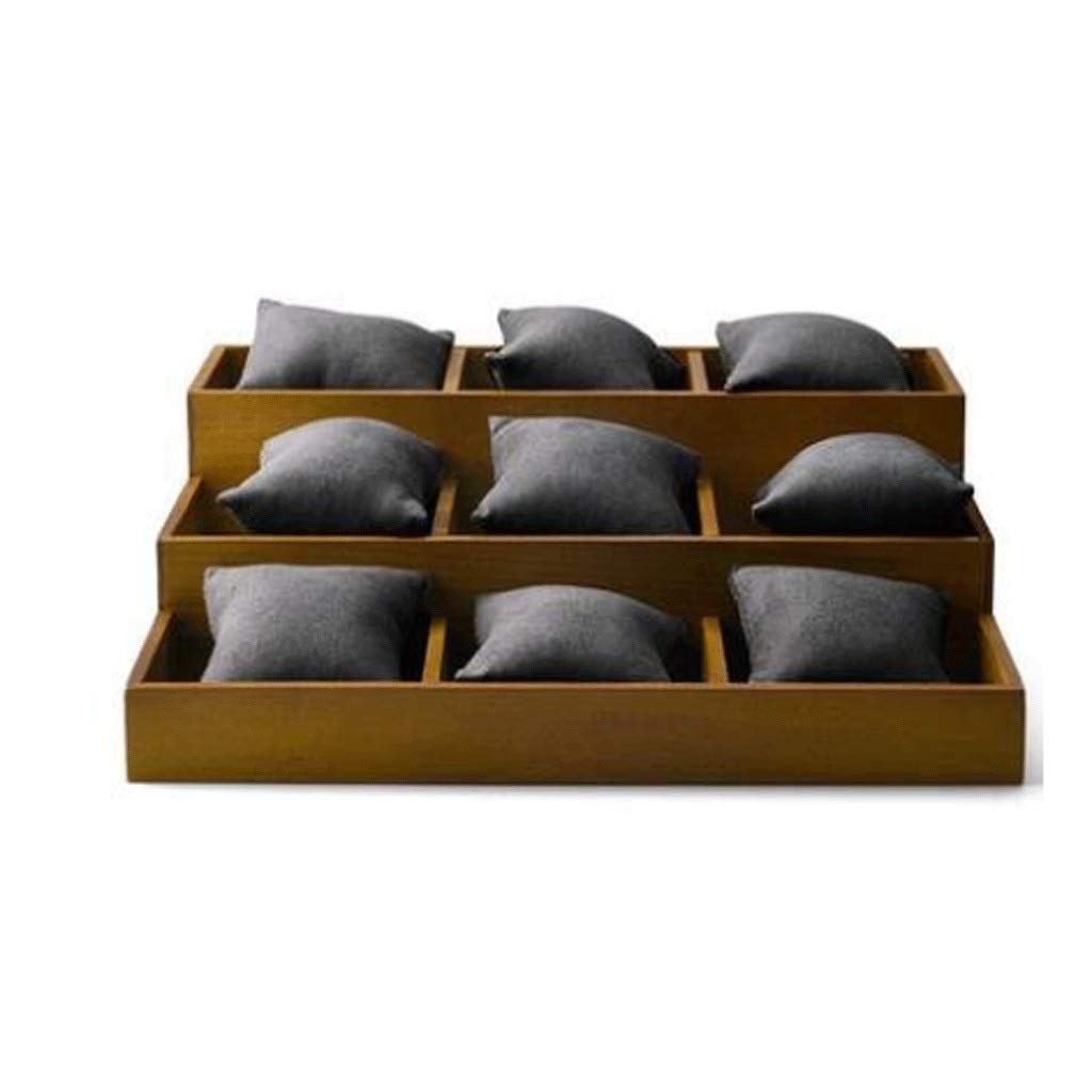 XBTGS Joyero de madera, organizador de joyas con bandeja extraíble, regalo para tus seres queridos