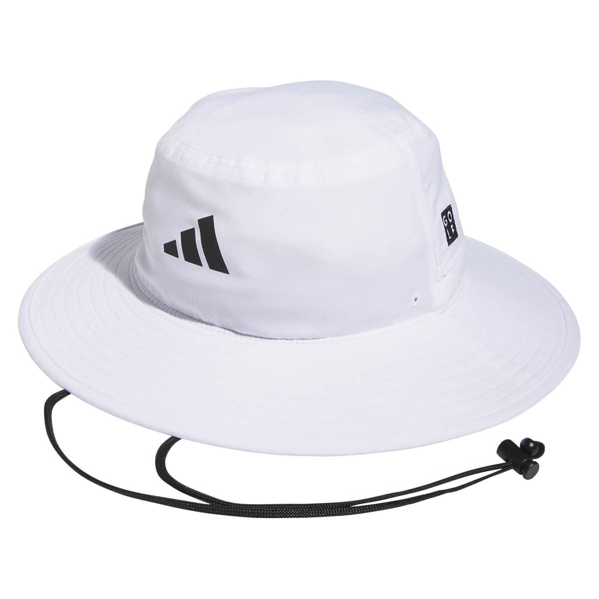 Adidas Men's White Golf Wide Brim Upf Hat - S/M