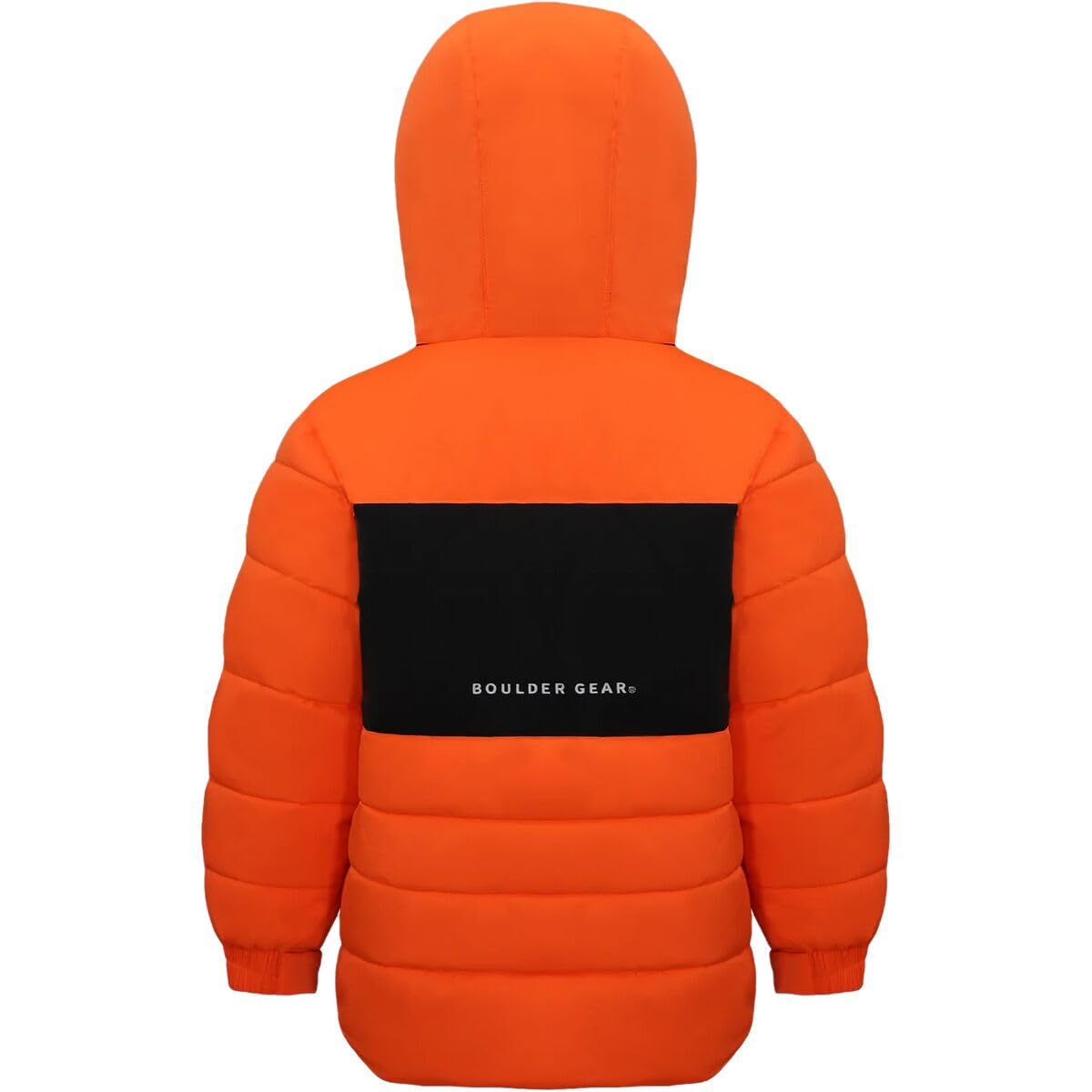 Boulder Gear Cane Insulated Ski Jacket (Little Boy's), Orange Shock, 4