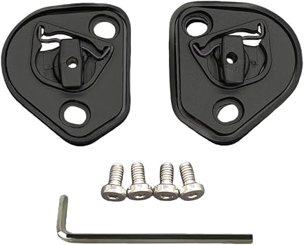Pista GP RR Visor Base Plate Replacement for AGV Pista GP R, Corsa-R, Race 3, Motorcycle Helmet Shield Gear Plate Pivot Kit Base Plate Set