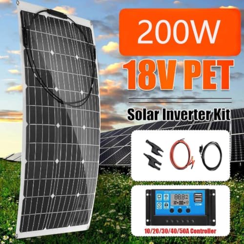 Panel solar de silicio monocristalino 200W para solucionar apagones 6