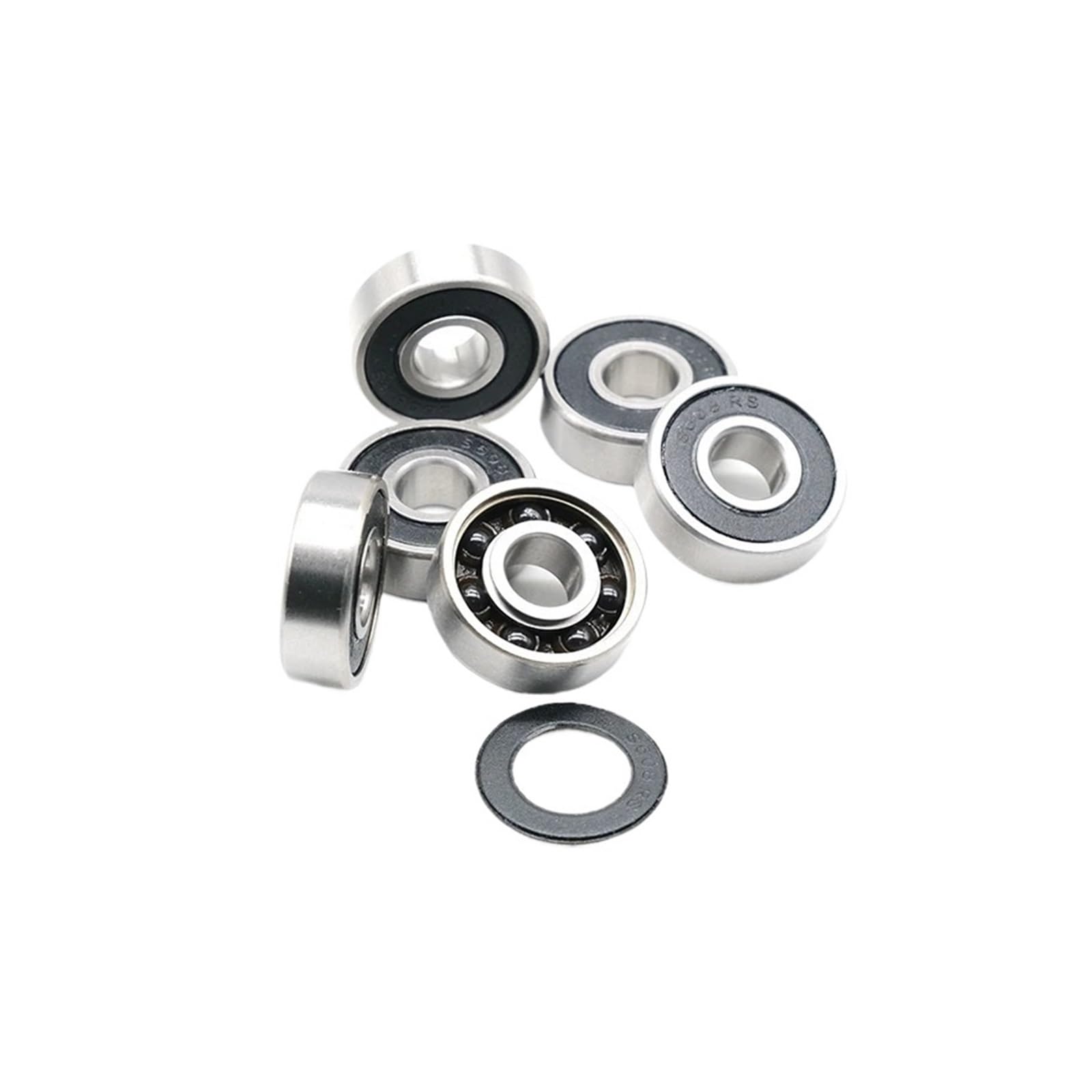 1 pieza S689 2RS CB 9X17X5mm Rodamiento de bolas de cerámica híbrido de acero inoxidable ABEC-7 con grasa