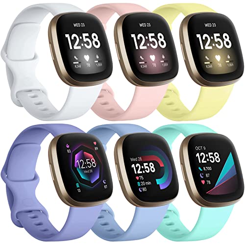X|[coh 6{pbN Fitbit Versa 3/Versa 4/Fitbit Sense/Sense 2poh \tgŏvTPUhXgoh pXgbv Fitbit Sense 2/Sense/Versa 3&Versa 4p 