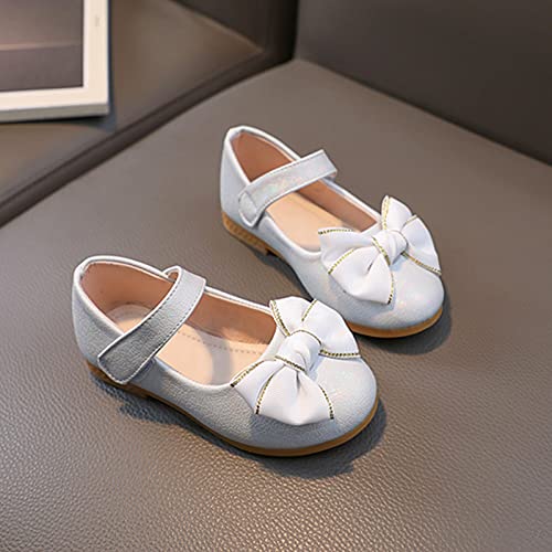 Girls Mary Jane Toddler Flower Girl Dress Shoes Little Girl Ballet Flat𝐬 Bow Strap for Wedding Little Girl Toddler Girl4