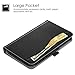 Fintie Case for Vankyo MatrixPad Z1 / S7, AEEZO Tronpad 7, Pritom P7 Pro, qunyiCO Y7, Dragon Touch M7, Fusion5 F704Bv2 7-Inch Tablet - Multi-Angle Viewing Folio Stand Cover with Pocket (Black)