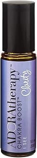 Adoratherapy Clarity Chakra Perfume Oil – 100% Natural Aromatherapy Roll-On | Energizing & Grounding Scent | Organic Essential Oils for Root Chakra | Revitalizing Aromatic & Warm Notes | 10 ml