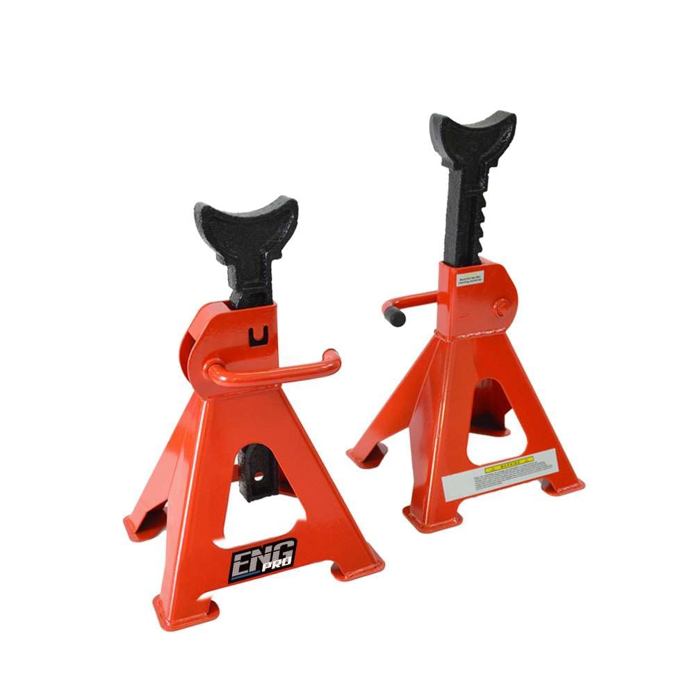 Cavalletto Pro-Lift T3003 - Portata 2.8 Tonnellate - Acciaio Regolabile 350-450mm - Foto 8