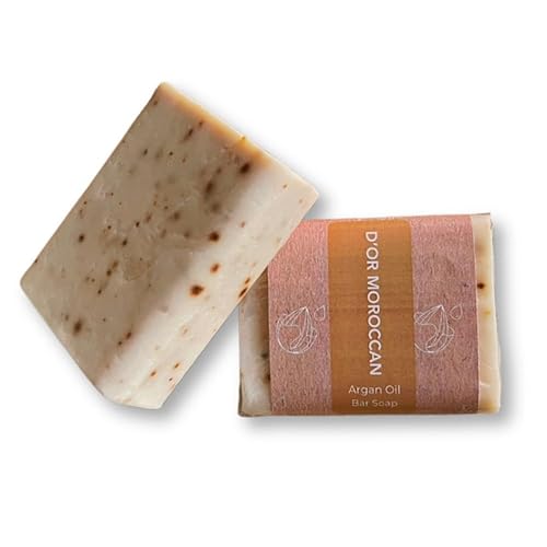 Jabón de barra artesanal marroquí: aceite de argán, tuna y Nila Bleu. prensado en frío, ingredientes naturales, sin perfume. (aceite de argán), 3