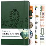 Top 50 Best Gifts for a Hiker in 2024 57 Clever Fox Hiking Journal for Outdoor Enthusiast – Unique Travel Notebook Diary for Traveler Women & Men – Best Gifts for Hikers & Campers – Cool Camping Log Book (Forest Green)