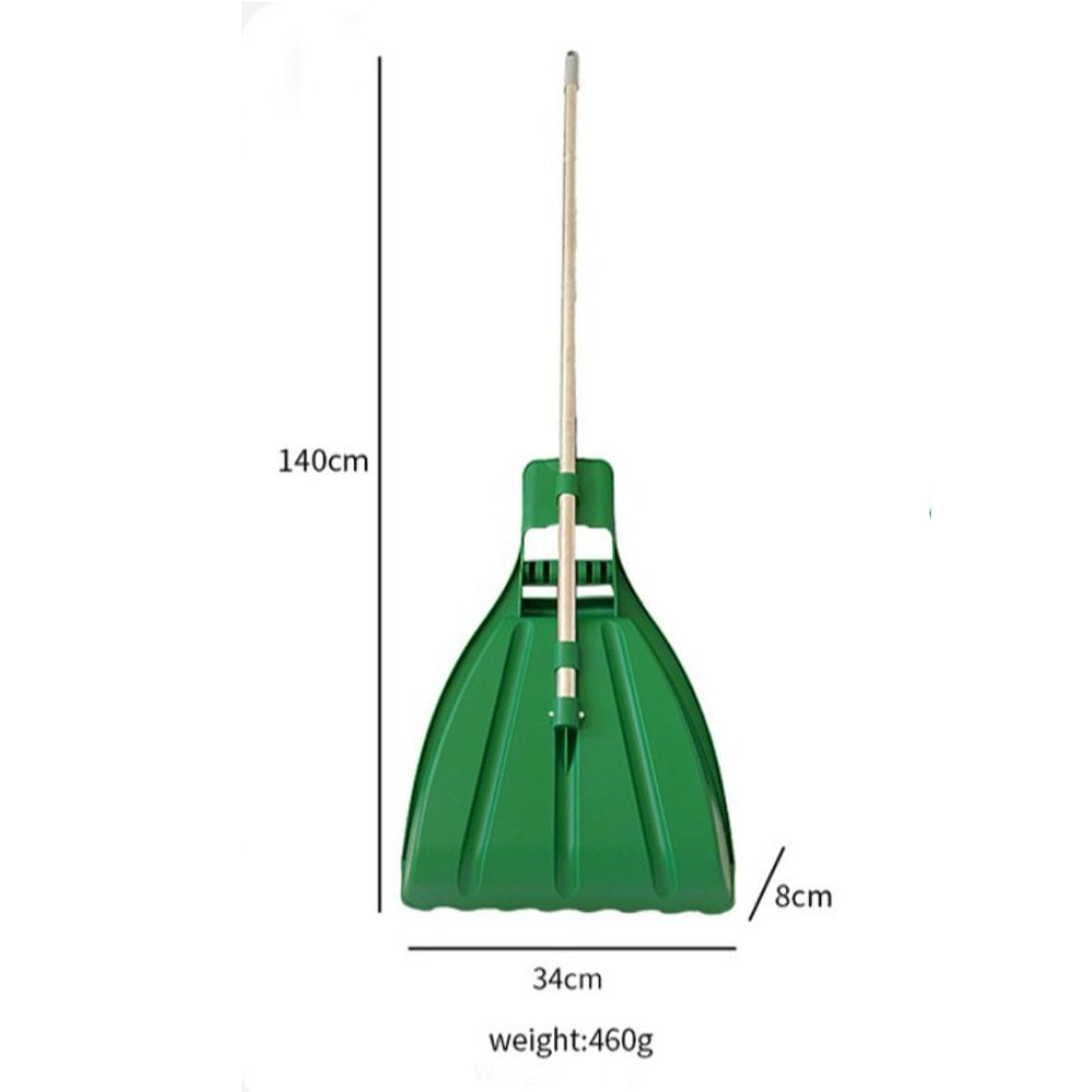 Recolector de Hojas Ergonómico Y Ligero para La Recolección de Residuos, PP Portátil, Agarre Cómodo, Adecuado para La Recolección de Hojas, 2 Piezas con Varilla