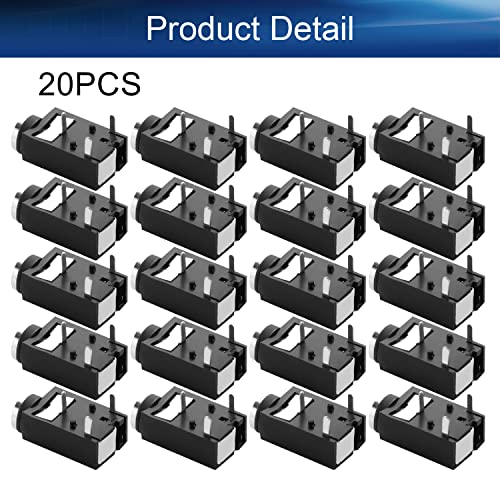 Heyiarbeit conector jack de audio panel 3.5mm 20 piezas miniatura 4