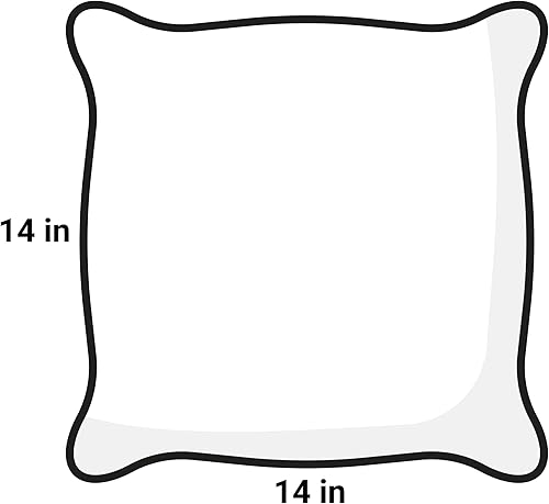 Miniatura 2 de Chandler 4 Corners Almohada decorativa de bellotas y roble diseñada por artistas (14 x 14 pulgadas), almohada de jardín para sofás y camas, fácil