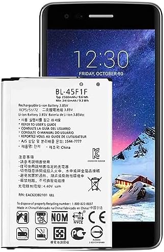 For LG Aristo 2 K4 K8 Cell Phone BL-45F1F Li-ion Battery 2500mAh 9.6Wh - Foto 4