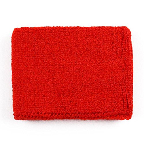 Image of Red Blank Brake Reservoir Cover by Reservoir Socks for Motorcycles, Sportbikes
