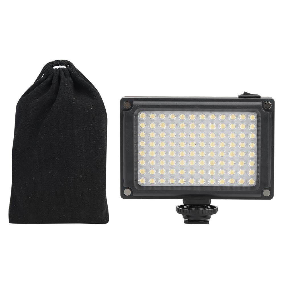 Lumière de Remplissage Vidéo Professionnelle sur Appareil Photo, Appareil Photo Reflex Numérique Mini Lampe de Lumière de Remplissage, éclairage de Caméra LED pour la Photographie, Meilleure Lumière