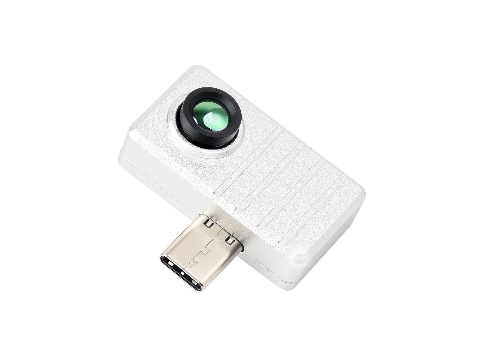 Waveshare Smartphone IR Thermal Imaging Camera (B), Type-C Port, Plug and Play, Comes with Aluminum Alloy Case, 45° FOV, 80×62 Pixels IR Array