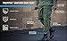 Propper Men's Standard F525025-Uniform BDU Trouser, Woodland, Large Regular