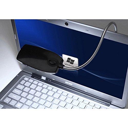 Lâmpadas de leitura USB com 28 lâmpadas LED com pescoço de ganso flexível para laptop sem interrupto