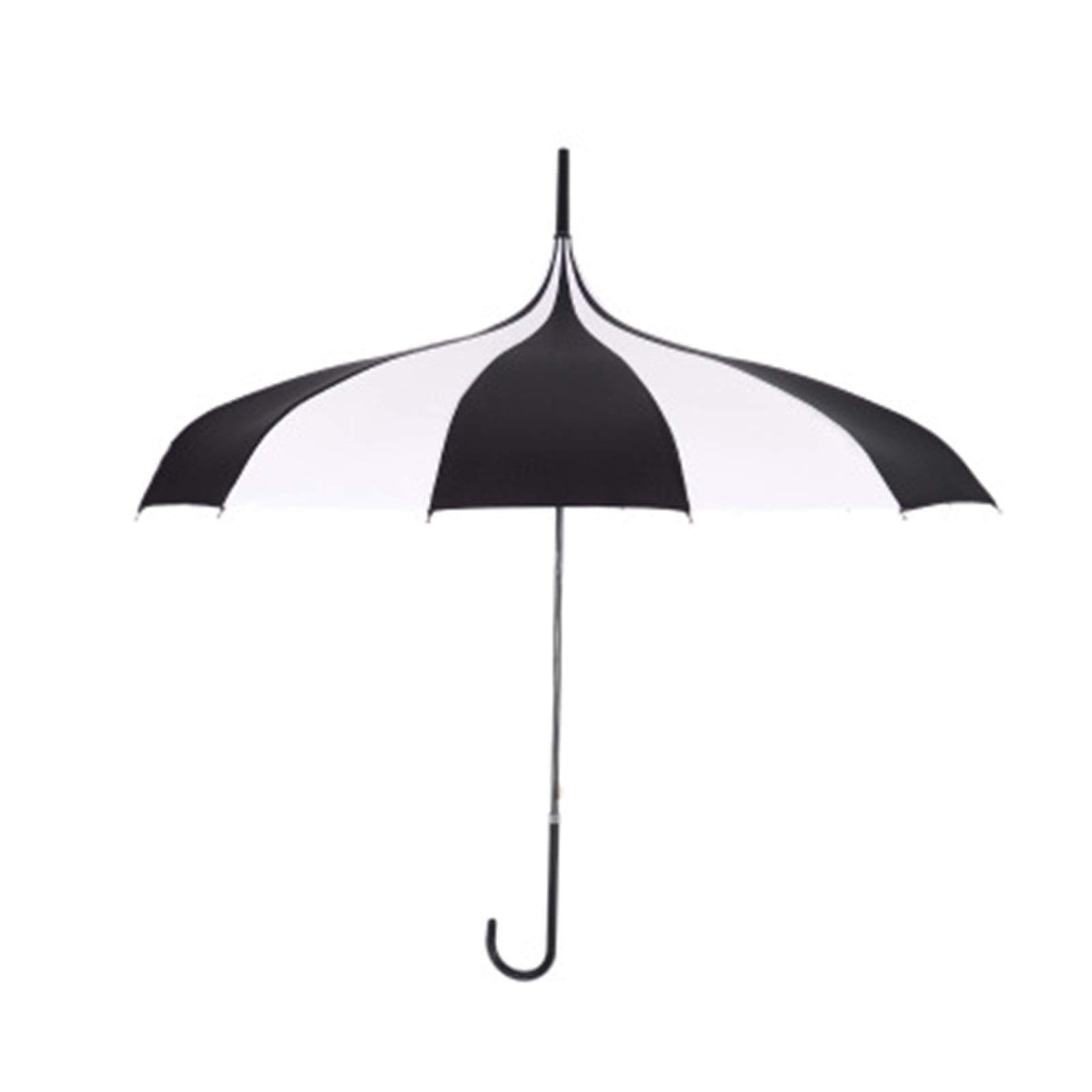 Amazon.co.jp: 晴雨兼用 黒と白のストライプはストレートロング Amazon.co.jp: 晴雨兼用 黒と白のストライプはストレートロング