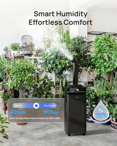 Image of YOKEKON Humidifier Large Room 5.8Gal /22L, Cool Mist Humidifiers for Home