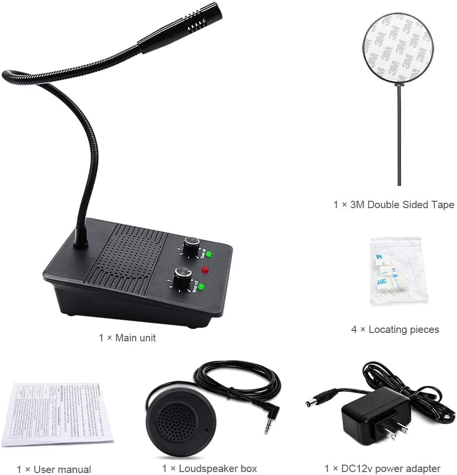 Diagram showing the connections and dimensions of the ChunHee WI02 Intercom System