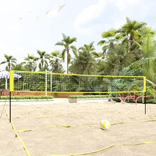 CHARMMA Volleyball Net Yellow and Black 324