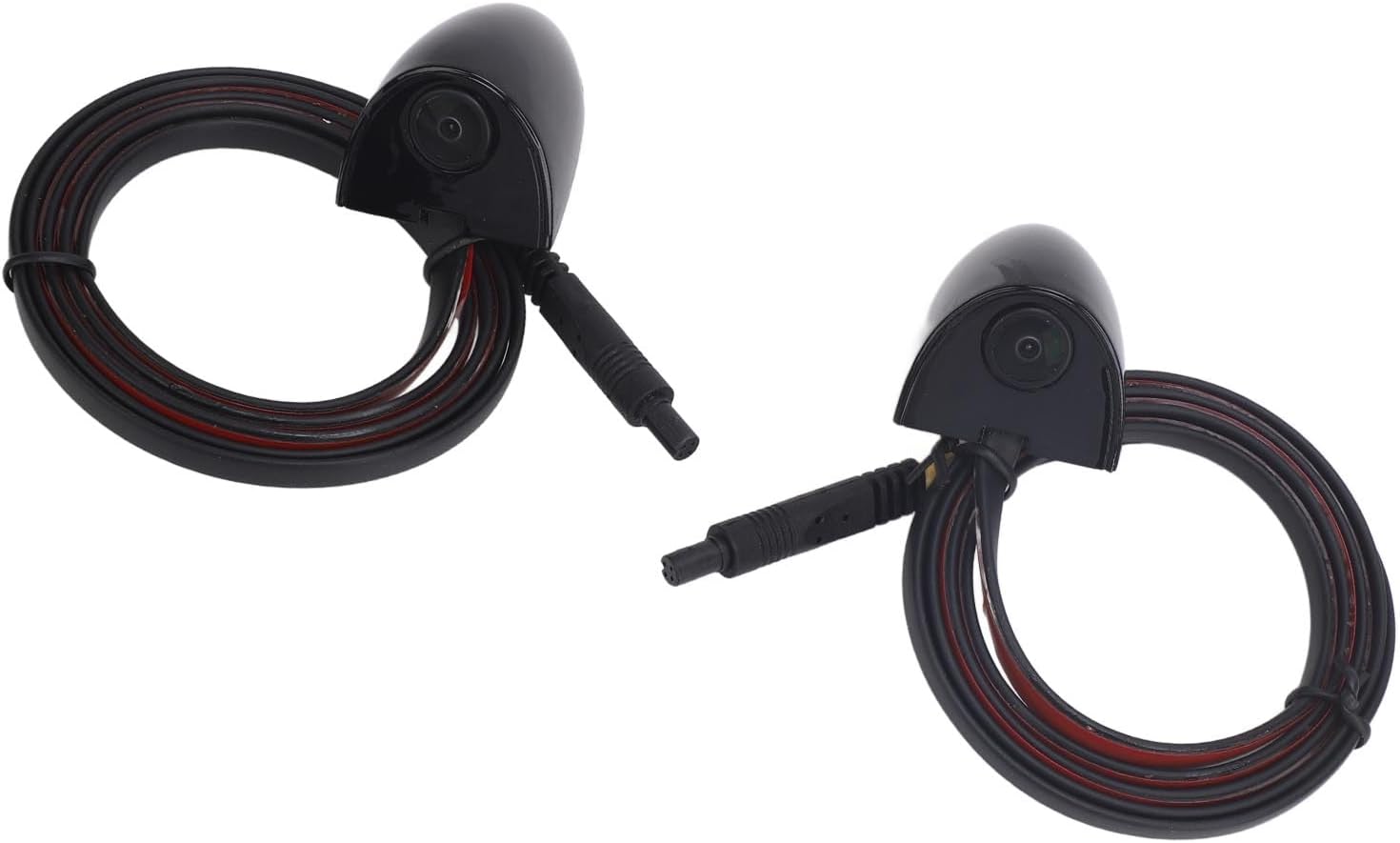 aqxreight Car Side View Camera AHD 720P Wide Angle for Vehicle DC12V (Black), aqxreightokf2qhztx5-12