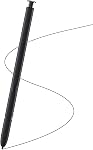 2 Pack Galaxy S22 Ultra Stylus Pen Remplacement pour Samsung Galaxy S22 Ultra Stylus Touch S stylo est livré avec des nichons (noir)