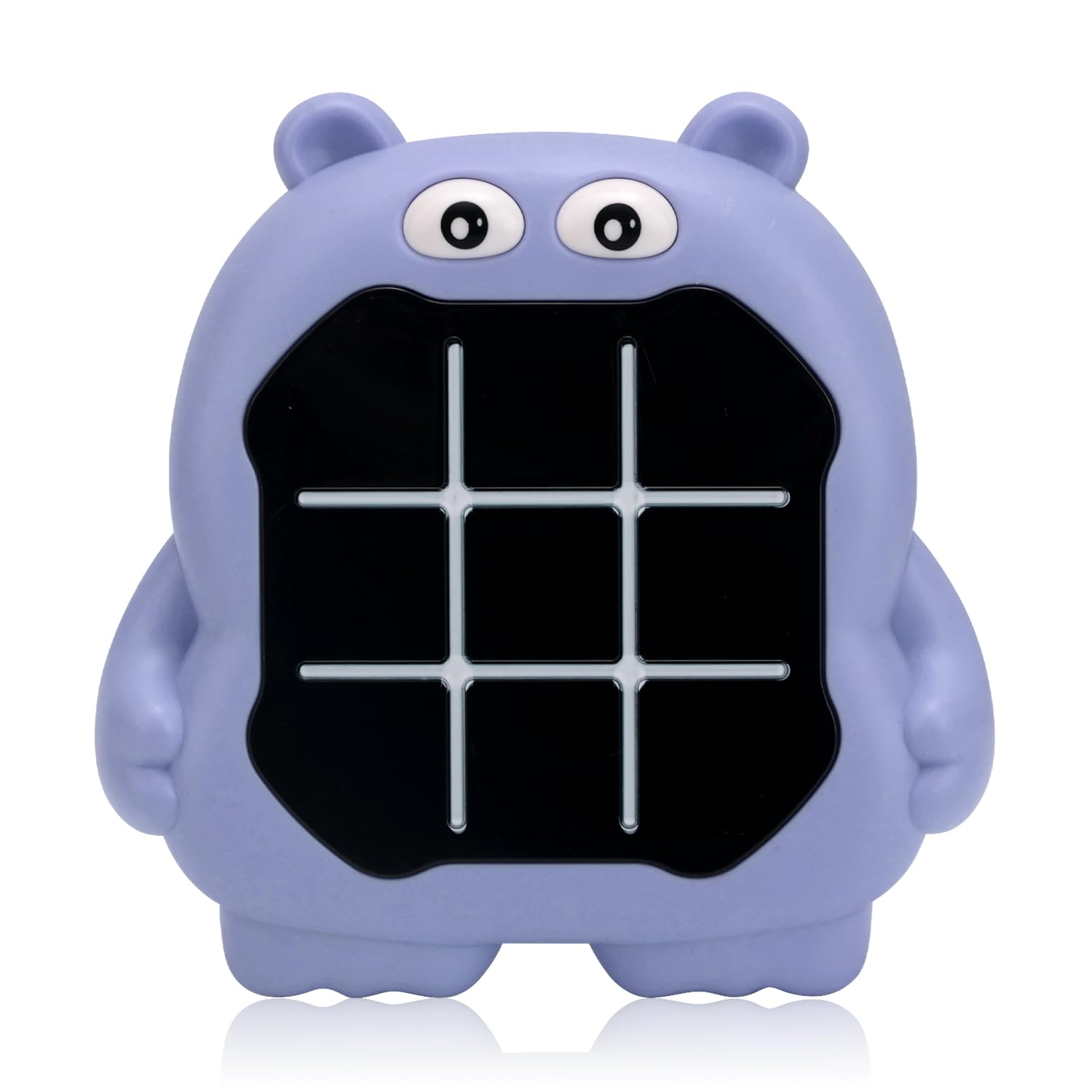 Electronic Tic Tac Toe Game, 3-in-1 Electric Handheld Puzzle Console Portable Noughts and Crosses XO Games Mini Digital Infinite Tic Tac Toe Bolt Game for Kids Adults Gifts Car Ride Travel (Hippo)
