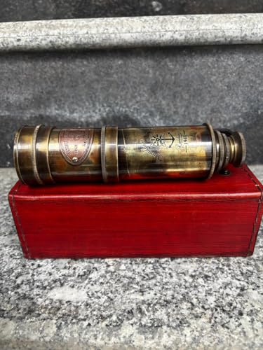 Binoculares náuticos de latón macizo de 6" miniatura 4