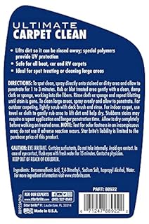 STAR BRITE Ultimate Carpet Clean Spray - High-Performance Marine Carpet Cleaner for Boats, Bass Boats - Removes Tough Stains & Odors - Easy to Use - Ideal for Car, Home, and RV (088922P)