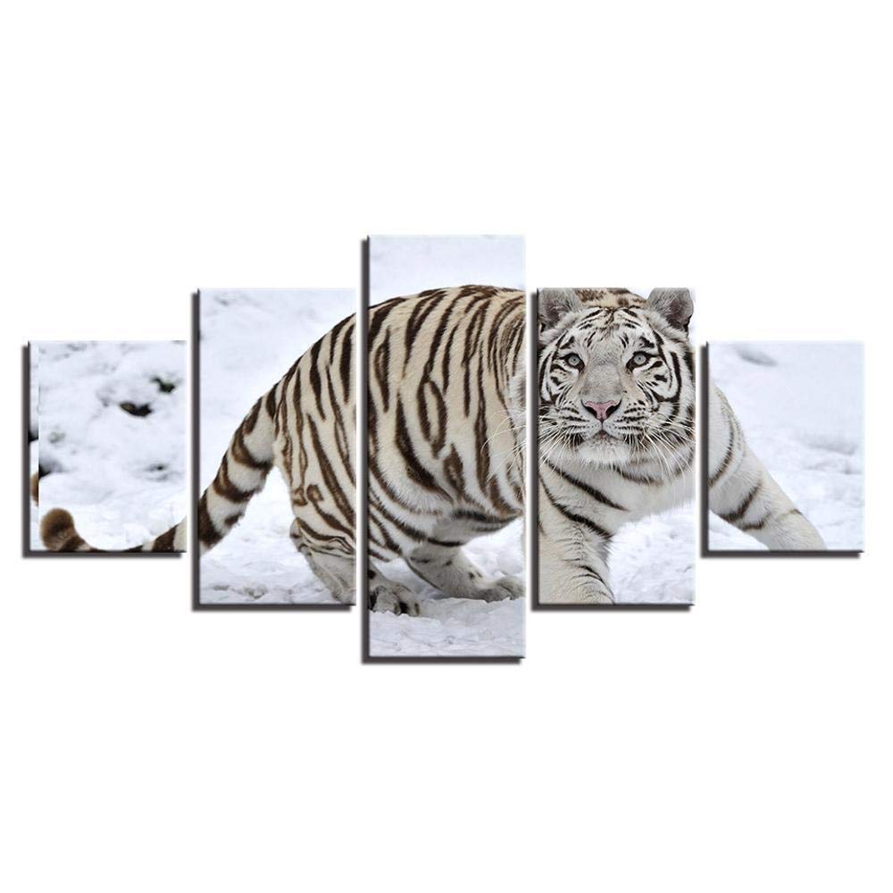 Spray peinture tigre pour relooker un salon | Peinture d'impression moderne maison