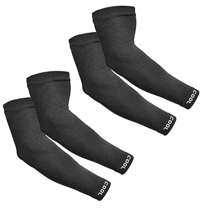 Unisex Compression Arm Sleeves for Sports, Cycling, Basketball & More - UPF 50+ Sun Protection Cotton Arm Sleeves For Men & Women