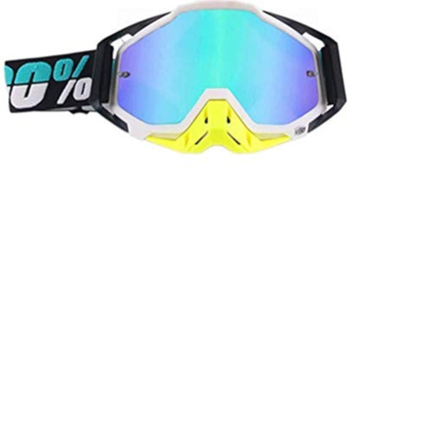 Carolilly Motocross Goggles Motorcycle Ski Goggles Over Glasses Snowboard Goggles for Men Women Glasses with Anti Fog Wind ResistanceDust-proof Insulation