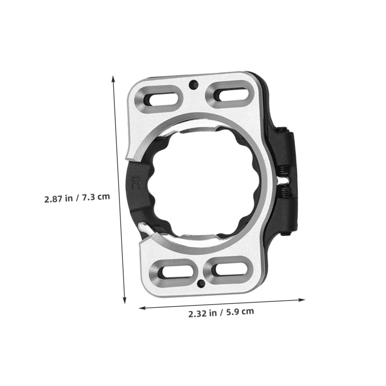 GALPADA 2pezzi Tacchette Per Bici Da Strada Sgancio Rapido Adattatori Per Pedali Da Ciclismo Copritacchette Per Ciclismo Clip Per Pedali Da Bicicletta Convertitore Per Tacchette Per Scarpe