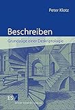 beschreibung englisch person  Beschreiben: Grundzüge einer Deskriptologie