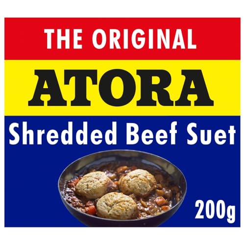 Atora Original Shredded Beef Suet for Traditional Cooking 200 g (1-Pack)