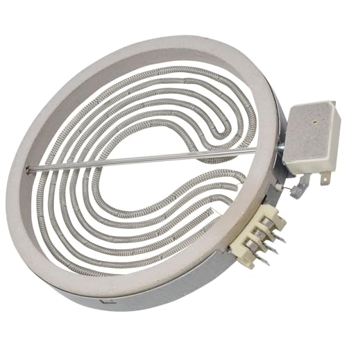 sparefixd Placa calefactora radiante de 180 mm, 1700 W para cocina de ocio