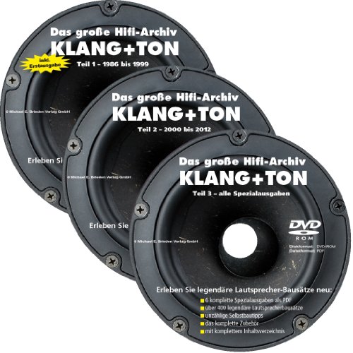 Preisvergleich Produktbild KLANG+TON - Heftarchiv - alle 3 Teile