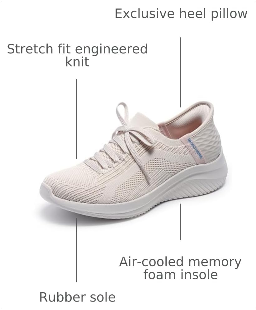 Image of Skechers Women's Hands Free Slip-in Ultra Flex 3.0 - Brilliant Path Sneakers