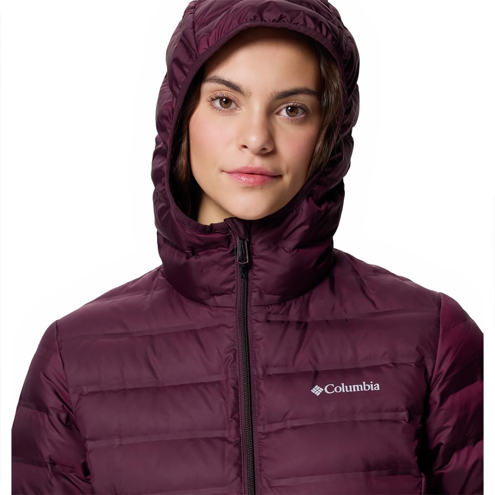 Columbia Lake 22 2 Down Long Hooded Jacket Chaqueta acolchada con capucha Mujer (Pack de 1)
