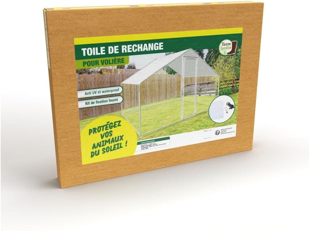 TERRE JARDIN Mehrzweckplane 70 G/m² – Leicht, Wasserdicht Mit Metallösen, Für Innen & Außen