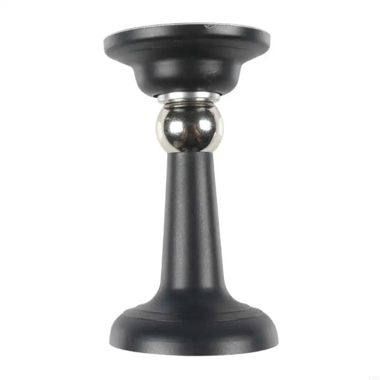 Fjixuo Black 2Pcs Door Stop Silicone Household Strong Magnetic Mute Touch Anti-Collision Stall Stopper For Home, Office(Black)